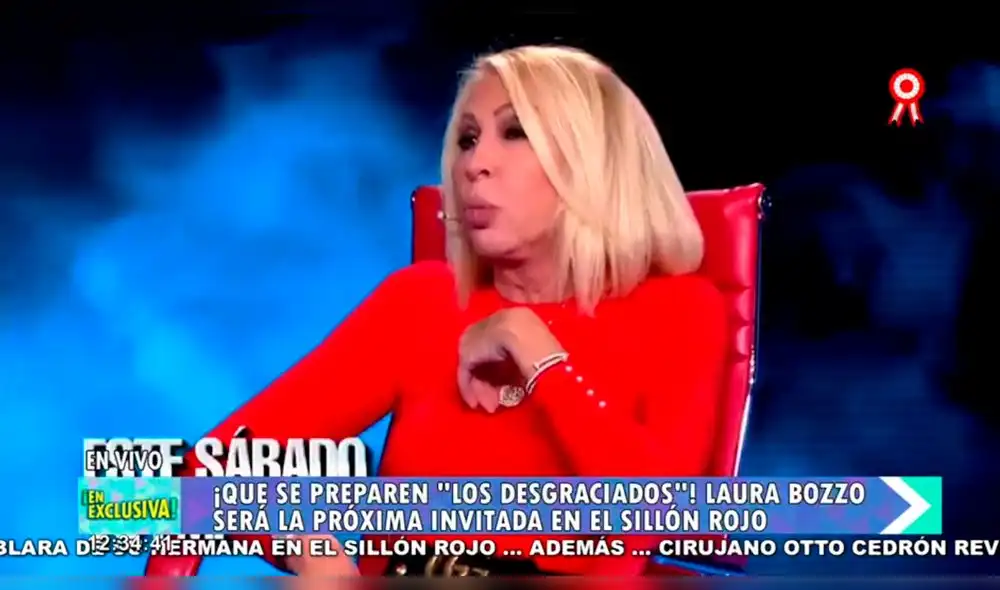 La pregunta que no respondió Laura Bozzo gracias al botón rojo La pregunta que no respondió Laura Bozzo gracias al botón rojo