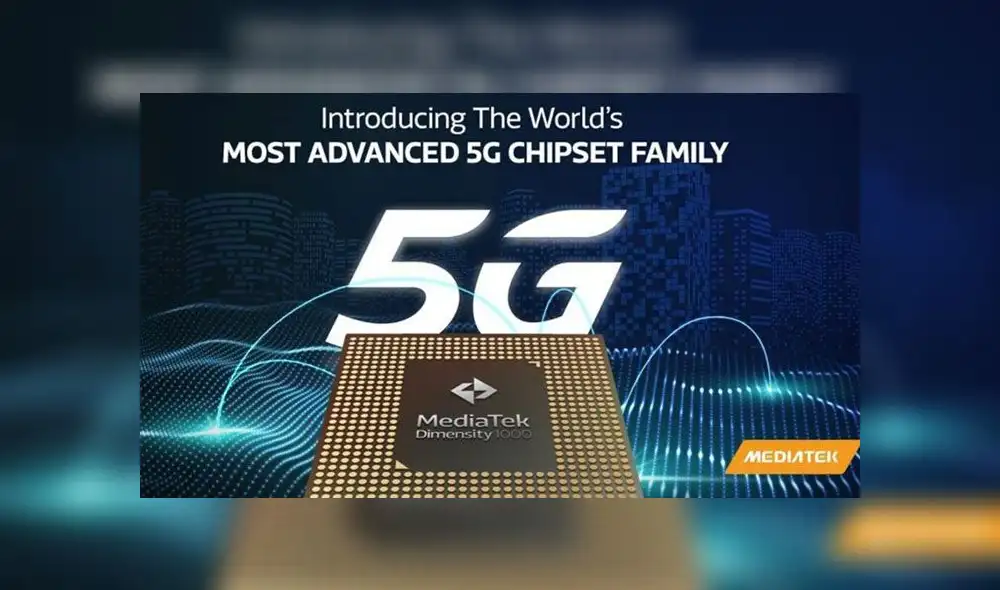 El procesador MediaTek Dimensity 800 es compatible con 5G. El procesador MediaTek Dimensity 800 es compatible con 5G.