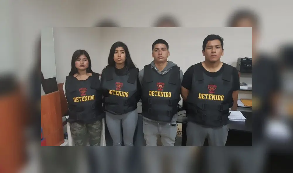 Detenidos se desplazaban a bordo de una vehículo conducido por Nelson Calderón Cárdenas. (Foto: PNP)