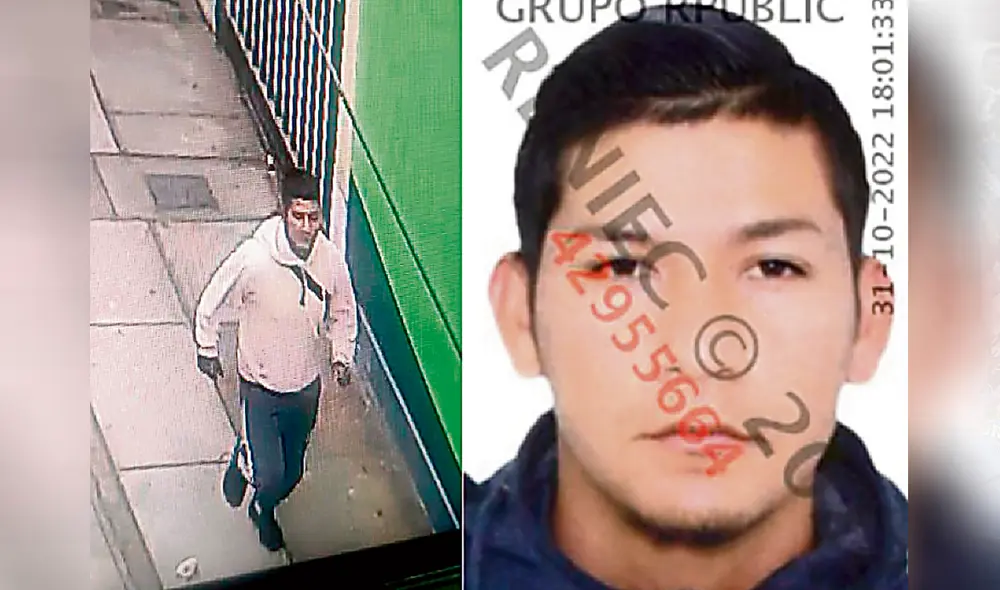 'Cesarín'. Imagen del sujeto que causó la muerte de los tres barristas de AL. Sigue prófugo. Foto: La República