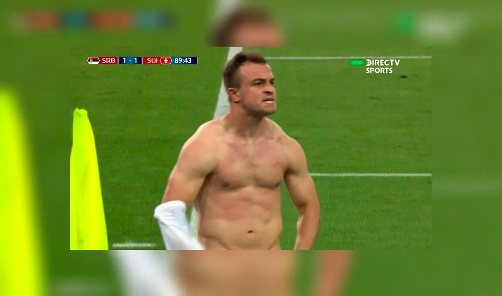 Serbia vs Suiza: Shaquiri le da el triunfo a los suizos y celebra a lo Cristiano Ronaldo [VIDEO]