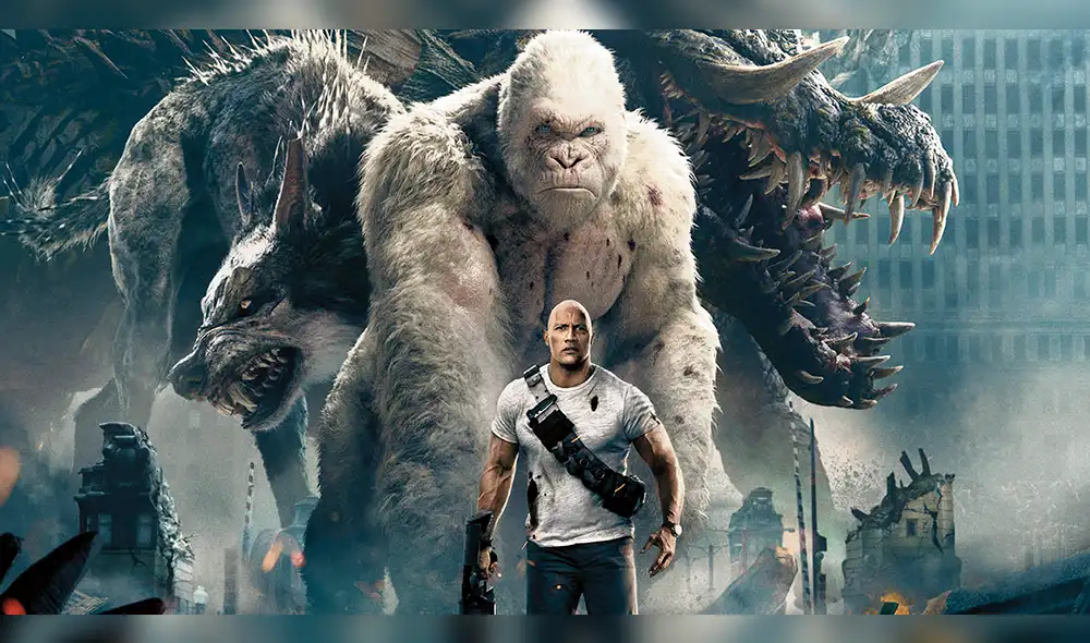 'Rampage: Devastación': experimentando con la genética