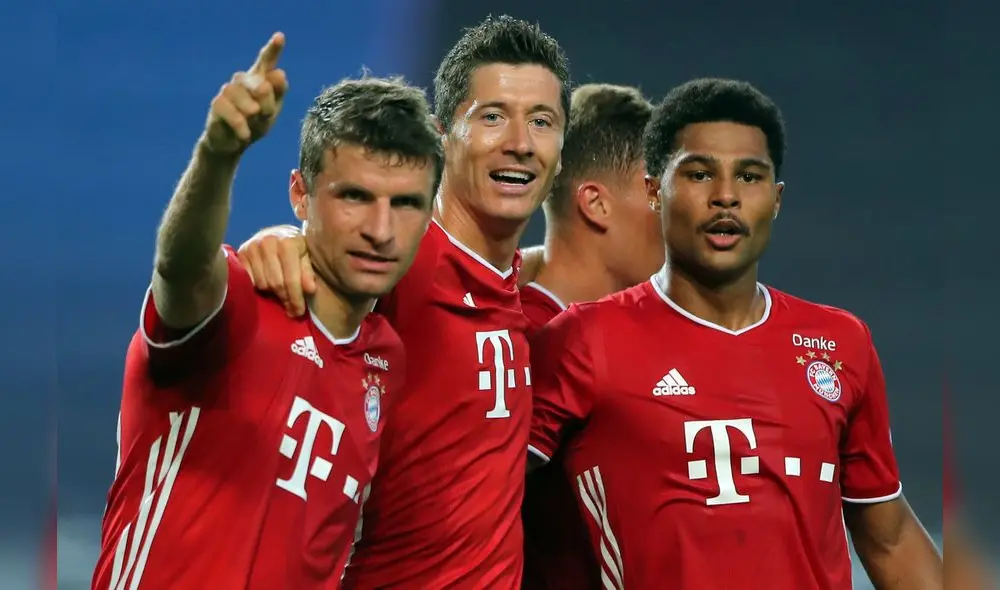 PSG vs Bayern Múnich por la final de la Champions League. Foto: AFP