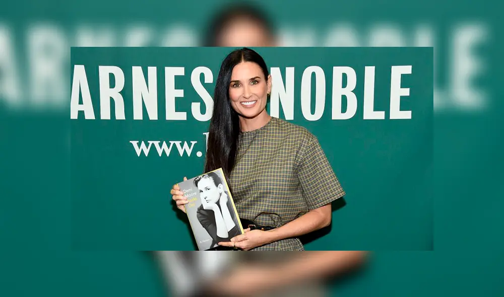 Demi Moore reveló secretos de su vida en libro autobiográfico.