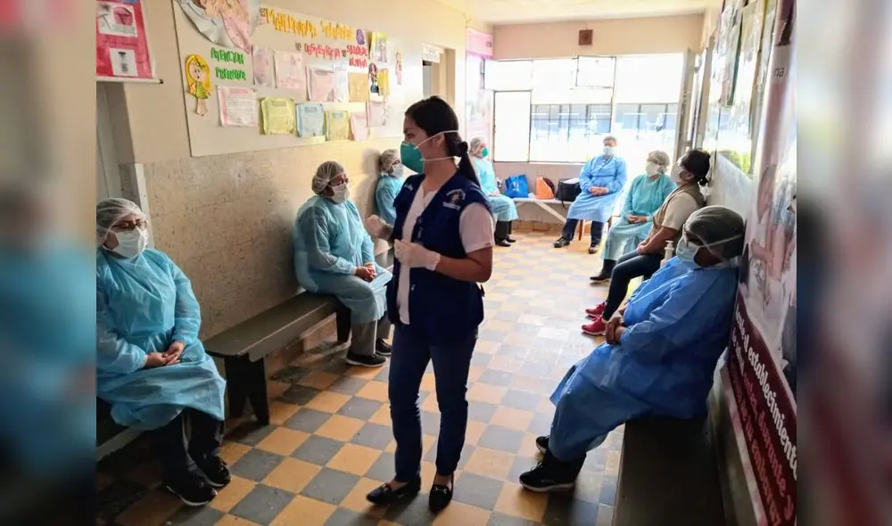 La Libertad: brindan soporte emocional a personal de salud La Libertad: brindan soporte emocional a personal de salud