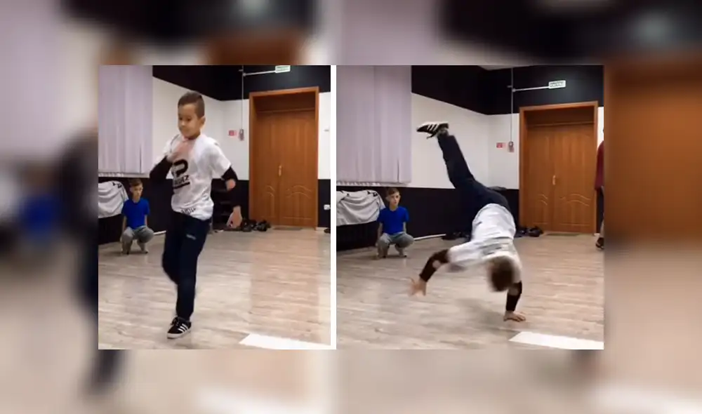 Facebook viral: niño sorprende al bailar break dance como todo un profesional [VIDEO] 