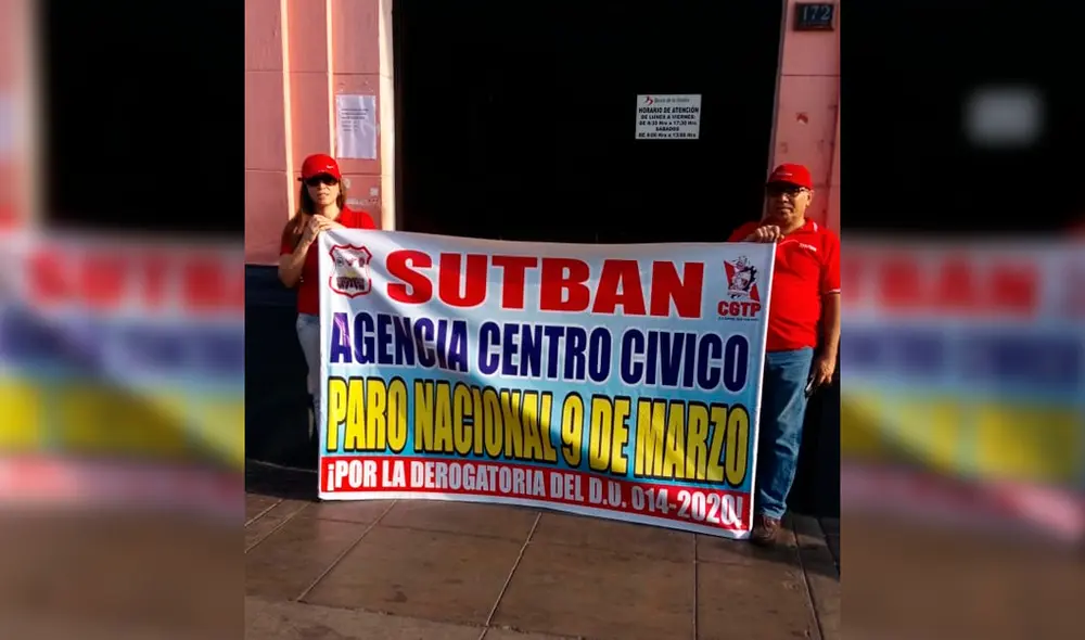 Huelga sucede a nivel nacional.