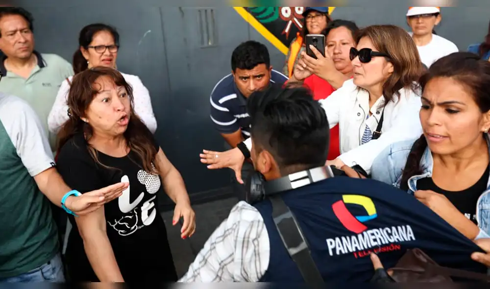 Simpatizantes de Keiko Fujimori agreden a la prensa [FOTOS]