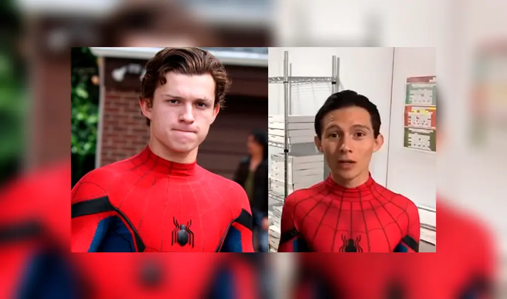 Facebook: Doble de Tom Holland es confundido con el actor de Spider-Man en México