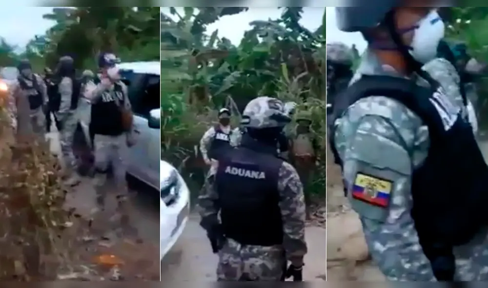 Militares ecuatorianos ingresar a territorio peruano