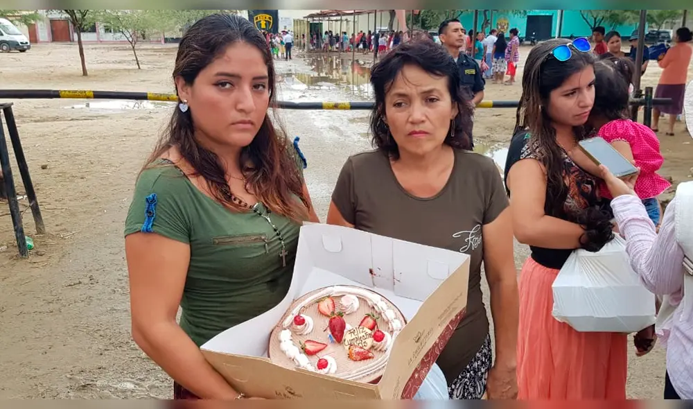 Madre de PNP Elvis Miranda lo visita en el penal previo a su cumpleaños [VIDEO]