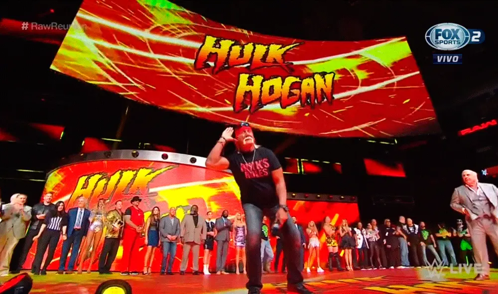 Sigue aquí EN VIVO ONLINE WWE Raw Reunion con grandes estrellas del pasado. | Foto: Fox Sports 2