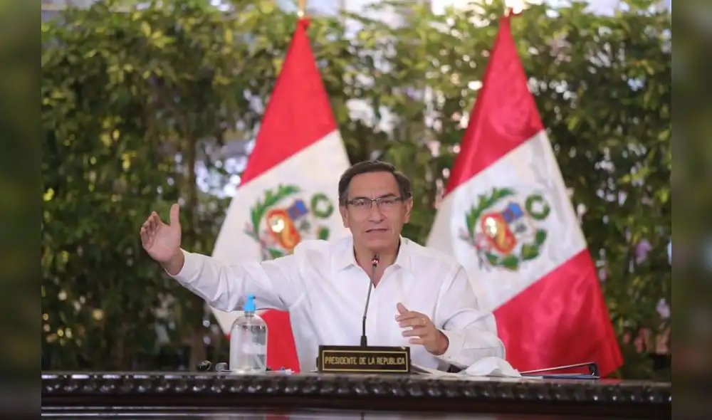 Martín Vizcarra también anunció un nuevo bono económico para las personas vulnerables. Foto: Presidencia. Martín Vizcarra también anunció un nuevo bono económico para las personas vulnerables. Foto: Presidencia.