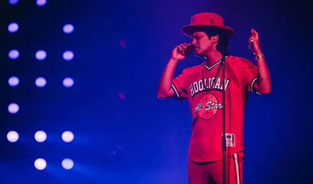 El nombre real de Bruno Mars es Peter Gene Hernández. Foto: Instagram