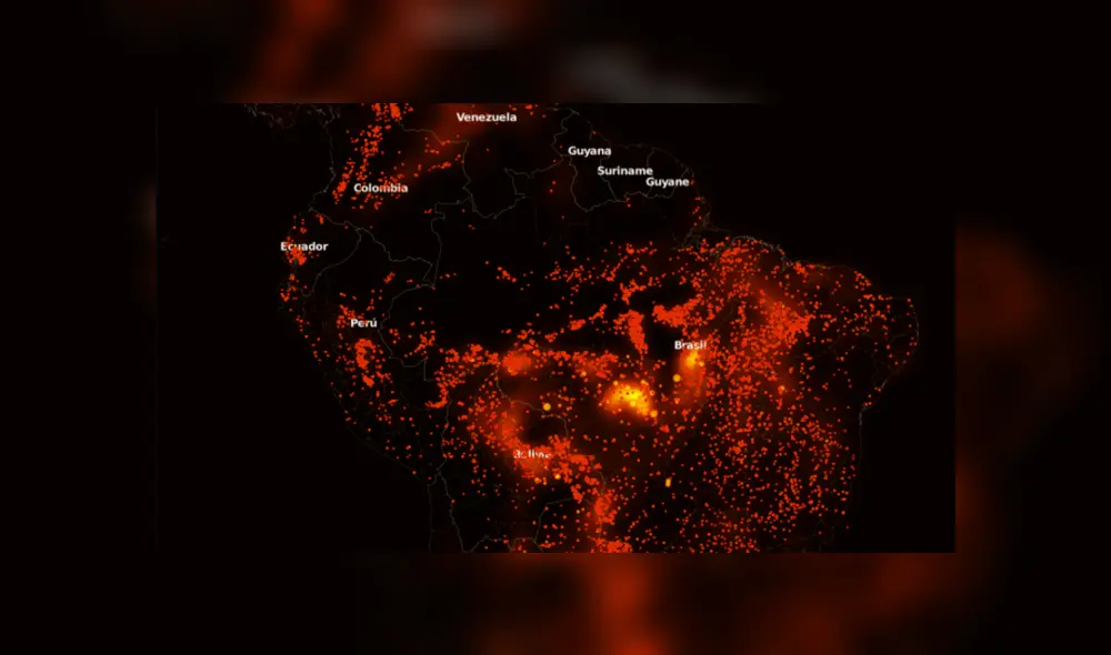 Incendio en Amazonas. Incendio en Amazonas.