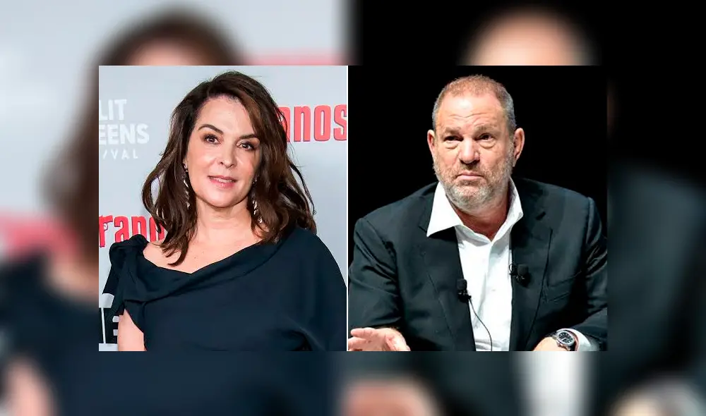 Annabella Sciorra declaró en el juicio contra Harvey Weinstein en Nueva York. (Foto: Composición)