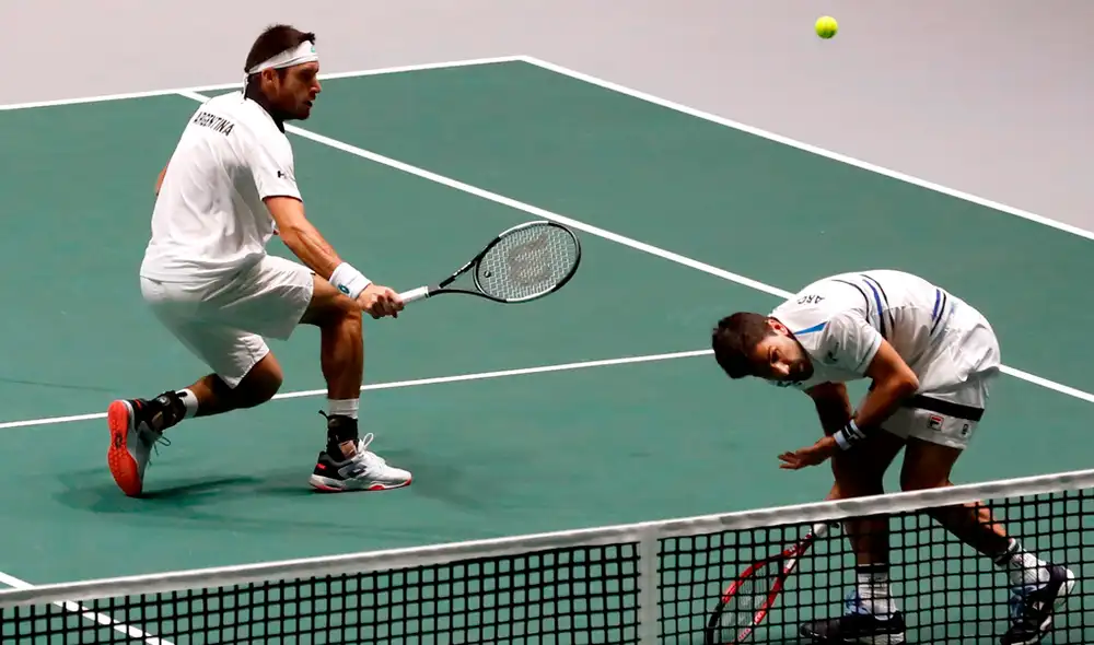 Argentina perdió 3-0 con Alemania por el Grupo C de la Copa Davis 2019. | Foto: EFE