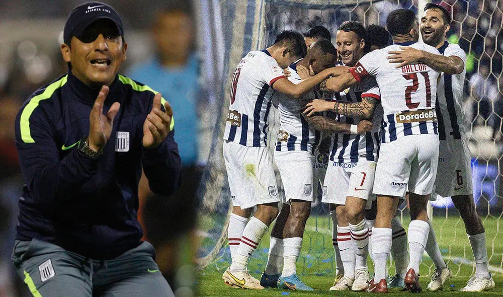'Chicho' Salas asumió como interino este año, pero fue ratificado por sus buenos resultados. composición de GLR/Alianza Lima