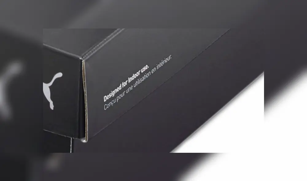 La caja indica que están diseñadas para uso interno.