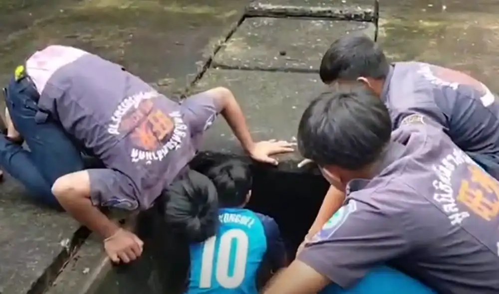 Desliza hacia la izquierda para ver las imágenes del video viral. Foto: captura de Facebook.