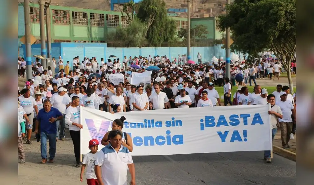 Ventanilla: Miles de pobladores marchan por la paz y en contra de la ...