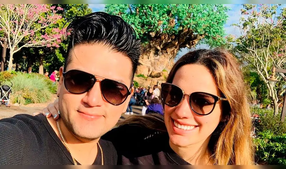 Cassandra Sánchez de Lamadrid y Deyvis Orosco  Foto: Instagram