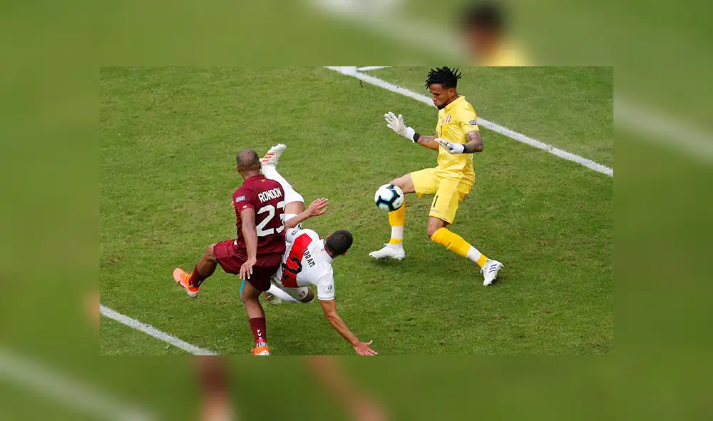Perú vs. Venezuela: Enorme salvada de Gallese para evitar el gol de Rondón [VIDEO]