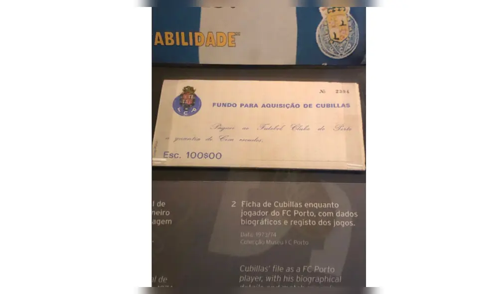 Teófilo Cubillas: Porto FC tiene un lugar especial para el ‘Nene’ en su museo.