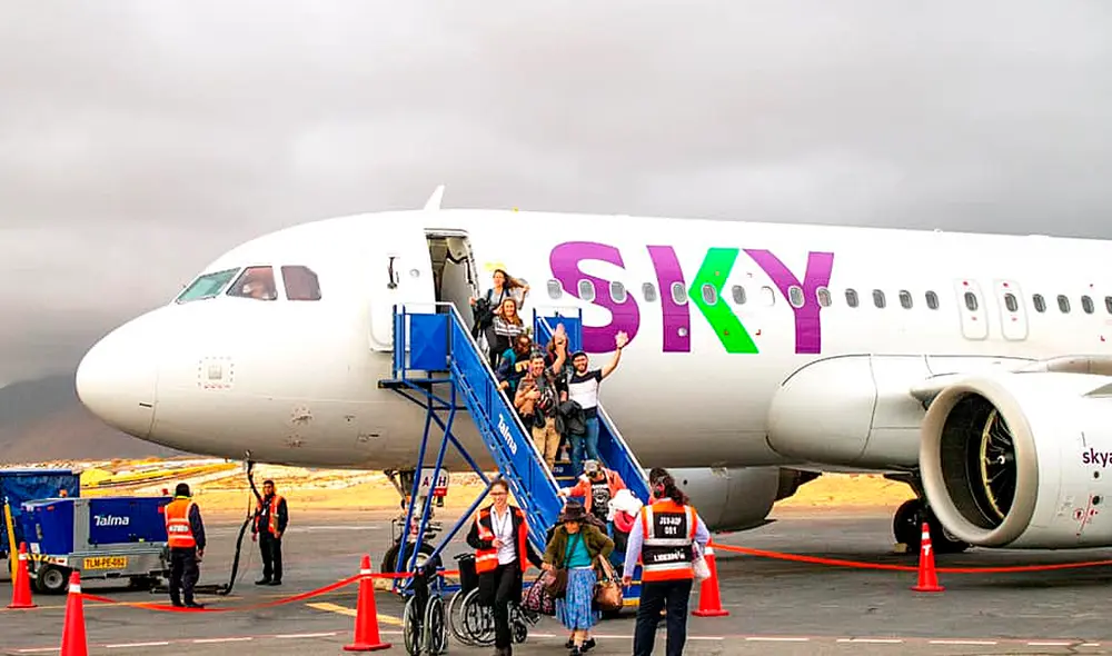 Foto: Facebook Sky Perú. Foto: Facebook Sky Perú.