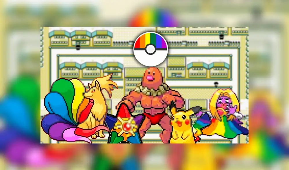 Pokemón: cambian diseños en los juegos de Game Boy a unos coloridos y pro LGTBQ [FOTOS]