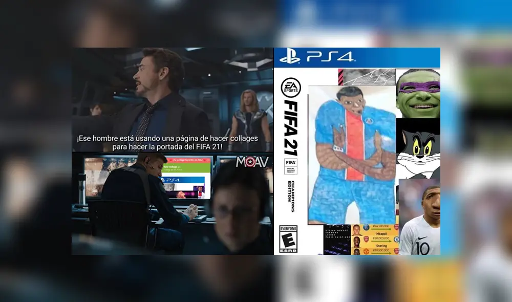 Desliza para ver los memes de FIFA 21 que circulan en Facebook. Foto: Captura.