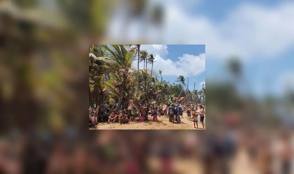 Se trata de personas de diversas nacionalidades, incluidos panameños, que asistían al evento Tribal Gathering. Foto: Difusión.