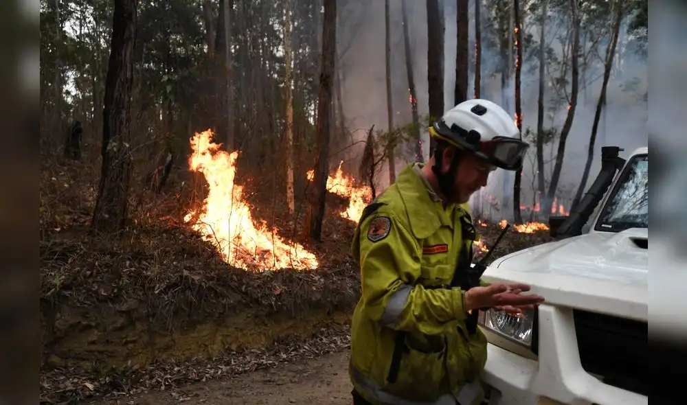 Los humos emitidos se detectaron hasta Argentina y Brasil, a más de 12.000 km del otro lado del Pacífico, según las agencias meteorológicas de estos países. Foto: AFP. Los humos emitidos se detectaron hasta Argentina y Brasil, a más de 12.000 km del otro lado del Pacífico, según las agencias meteorológicas de estos países. Foto: AFP.