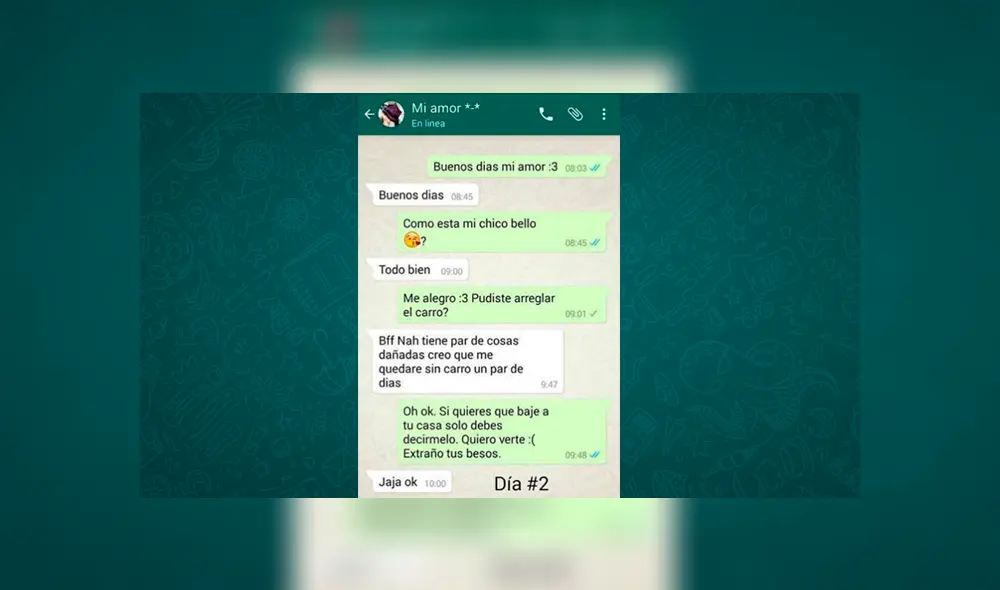 WhatsApp: chica dedicaba mensajes de amor a su ‘crush’ hasta que algo lo destruyó todo [FOTOS]