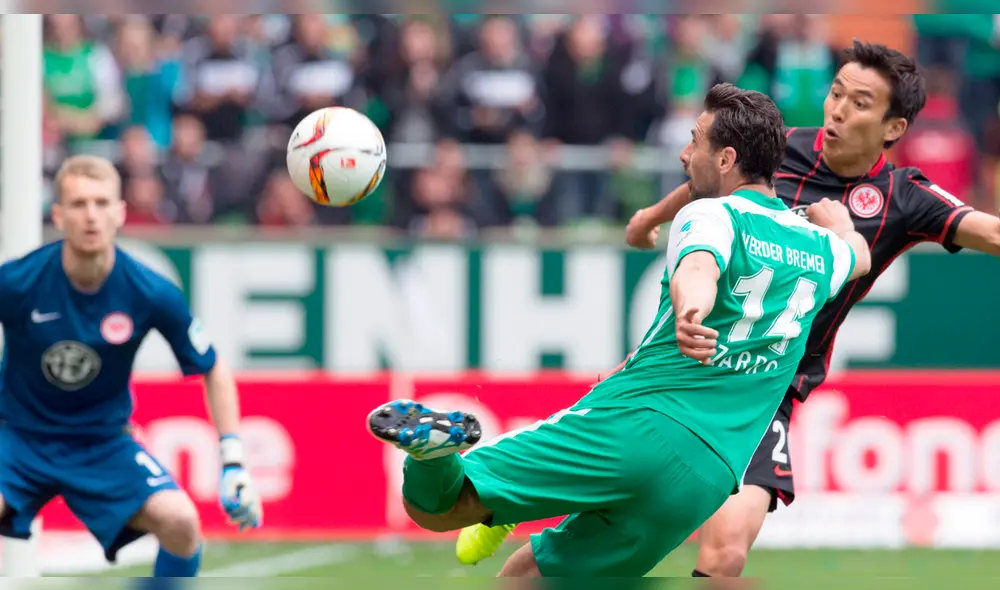Jugador de la Bundesliga: “Le diré a mi hijo en 20 años que jugué al lado de Claudio Pizarro [VIDEO]