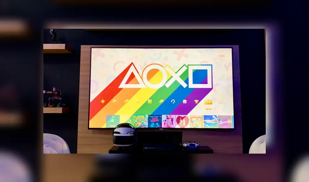 PS4: regalan tema por mes del orgullo gay.