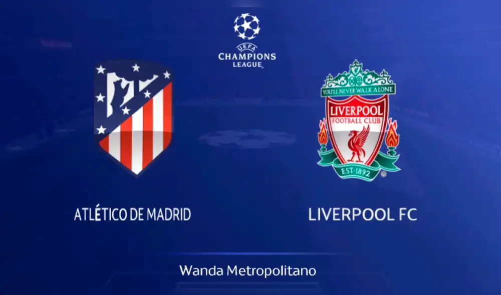 Atlético de Madrid recibe en casa al Liverpool por los octavos de final de la Champions League.