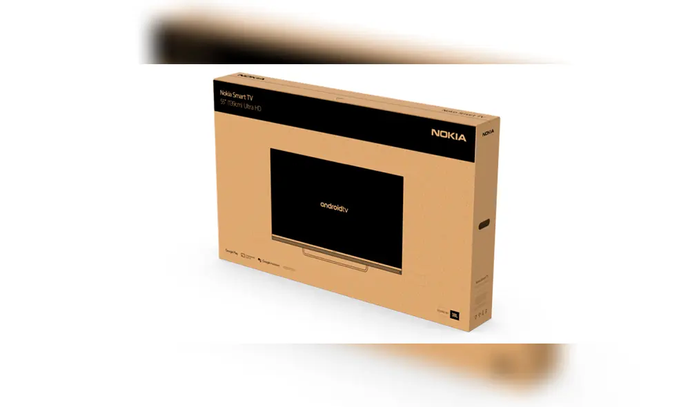 ¿Qué viene dentro de la caja del Nokia Smart TV? | Foto: Nokia.