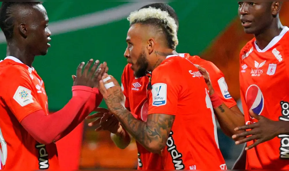 América de Cali destrozó a Atlético Nacional. Foto: Twitter @AmericaDeCali