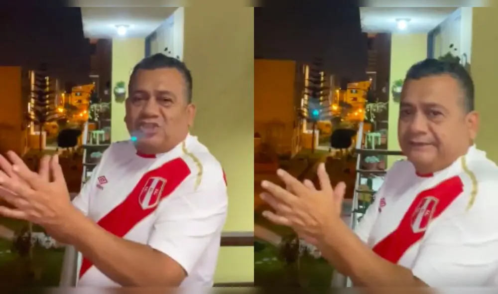 El cantante se sumó a los aplausos durante el aislamiento. (Foto: Captura) El cantante se sumó a los aplausos durante el aislamiento. (Foto: Captura)