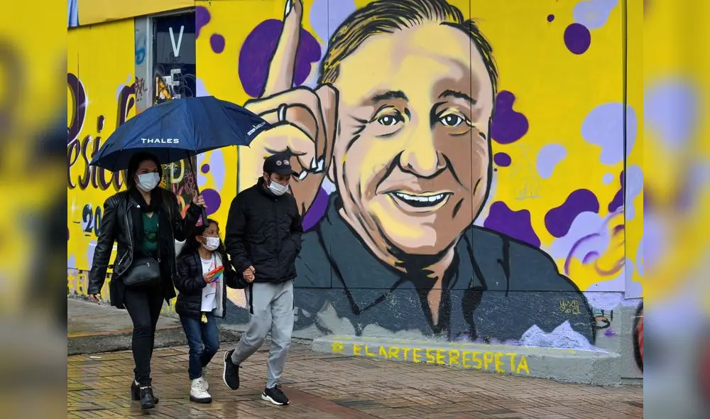 SORPRESA. La última encuesta
le da 8 puntos de ventaja sobre
su rival, Gustavo Petro. Foto: AFP.