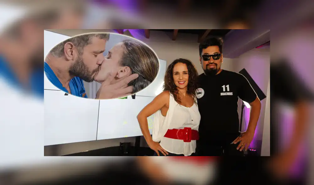 Instagram: Érika Villalobos bromea a Aldo Miyashiro con beso a Yaco Eskenazi [FOTO]