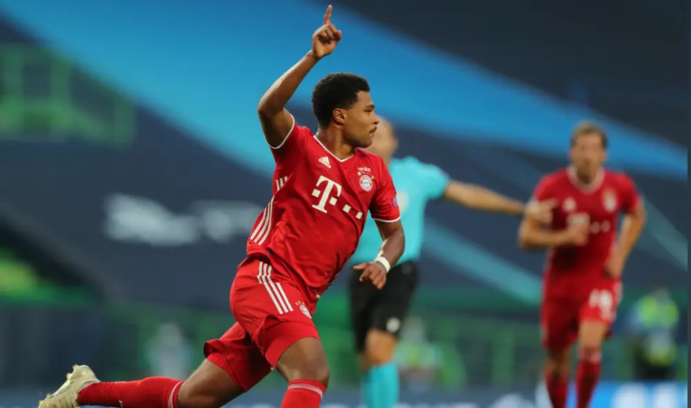 Gnabry abrió el marcador. (Créditos: AFP)