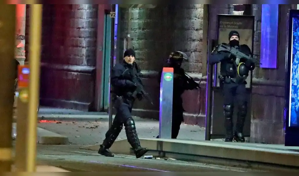 Policía de Francia abatió al autor del tiroteo en Estrasburgo Policía de Francia abatió al autor del tiroteo en Estrasburgo