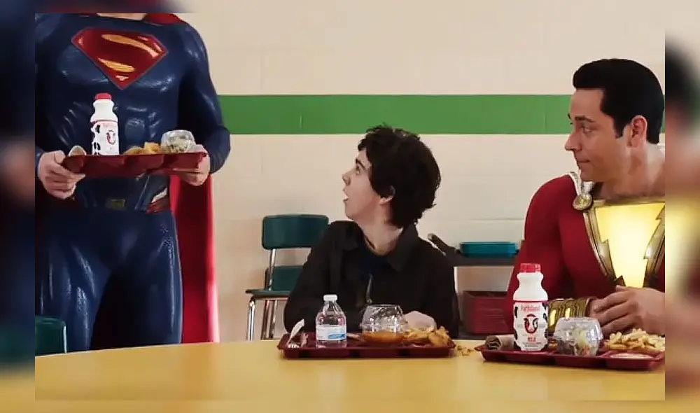 El rostro de Superman no apareció en la graciosa escena post-créditos de Shazam. El rostro de Superman no apareció en la graciosa escena post-créditos de Shazam.