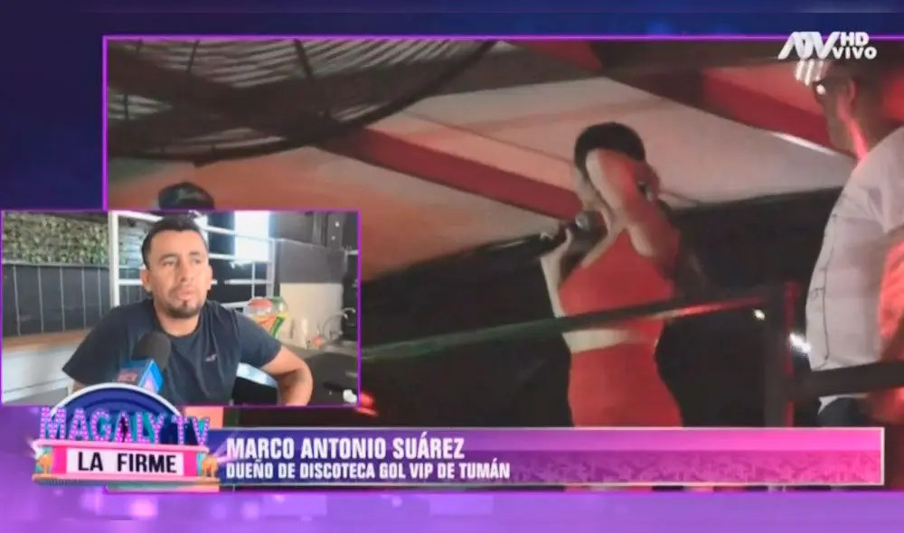 El programa de Magaly Medina expuso las declaraciones del dueño de una discoteca donde fue contratada la 'influencer'. El programa de Magaly Medina expuso las declaraciones del dueño de una discoteca donde fue contratada la 'influencer'.