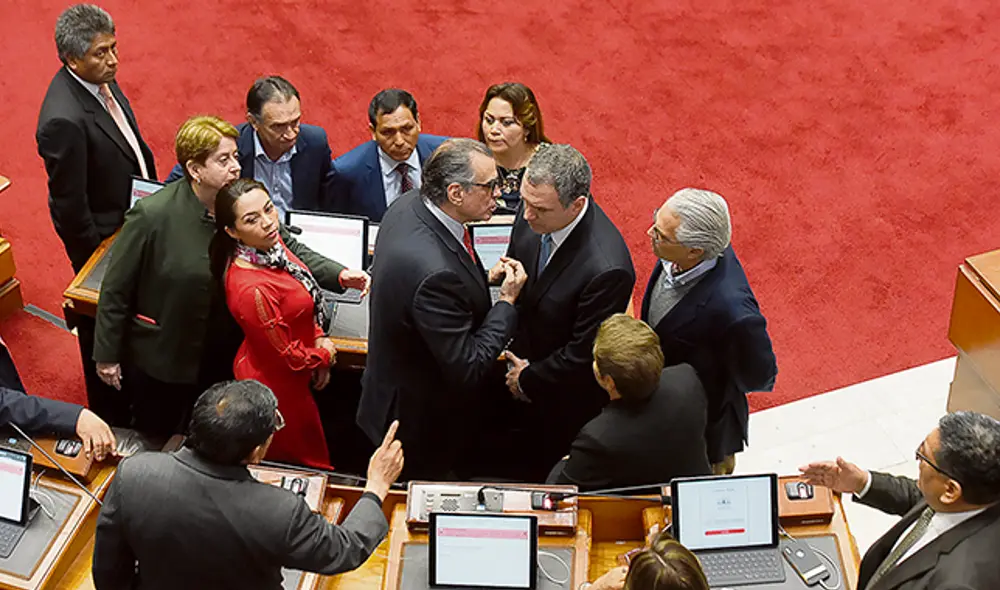 No fue golpe. El fallo del Tribunal Constitucional (en mayoría) rechazó la demanda competencial que fue presentada por Pedro Olaechea. (Foto: Melissa Merino)