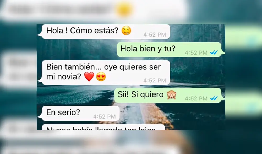 WhatsApp: Chico se declara a su 'crush', ella lo acepta y sucede algo inesperado [FOTOS]