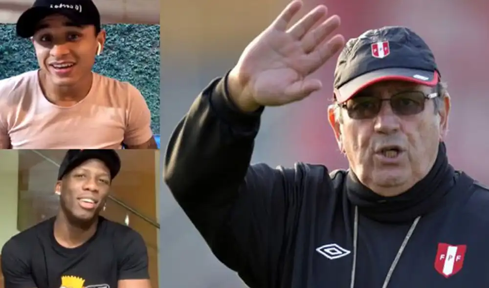 Yotún y Advíncula alabaron al 'Mago': "Parecía que tenía una bola de cristal, lo que decía que iba a pasar, pasaba". Foto: AFP.