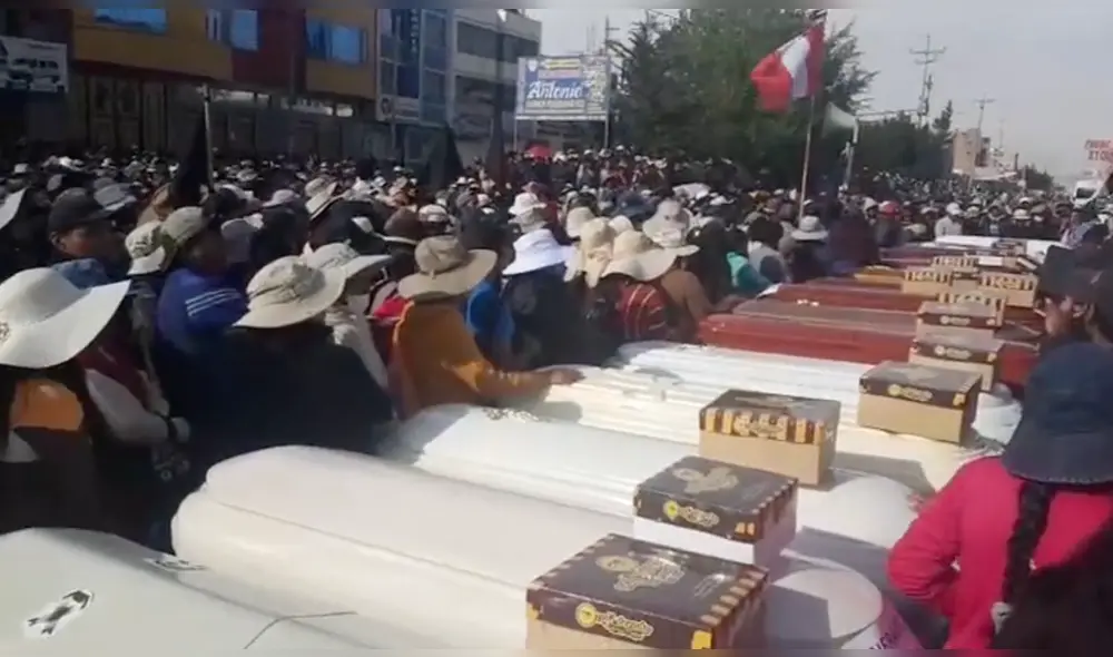 Juliaca Puno protestas víctimas Juliaca Puno protestas víctimas